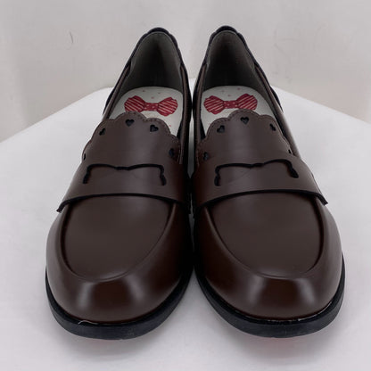 DARK BROWN W Shoe Size 37 Loafer
