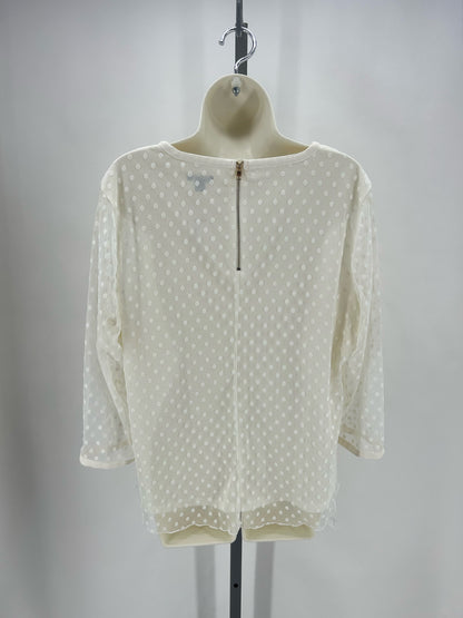 Size XL ANN TAYLOR Polka Dot Shirt