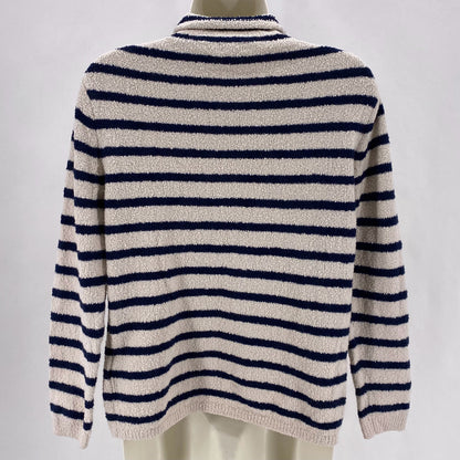 Size S J CREW Stripe Sweater