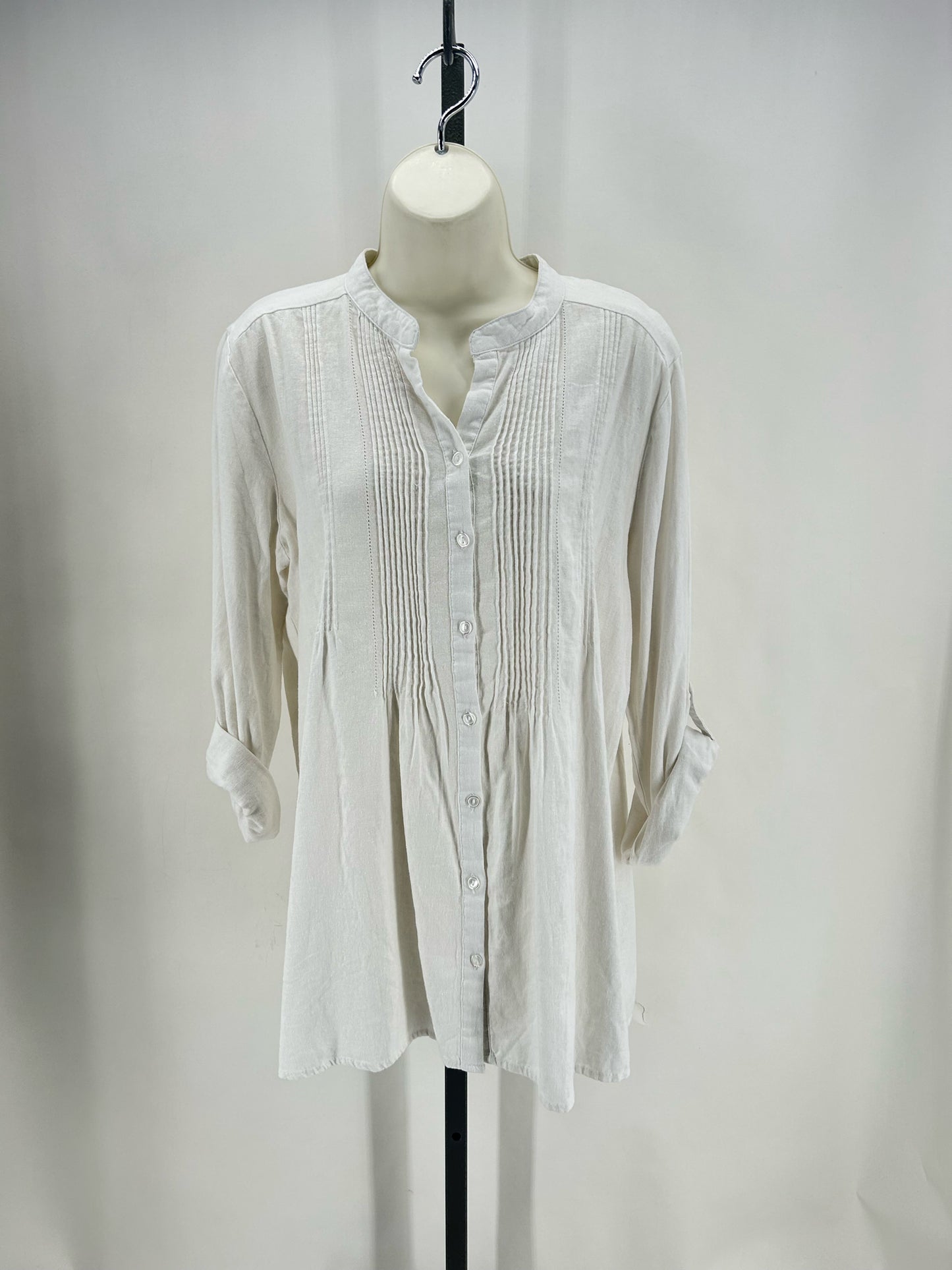Size XXL CYNTHIA ROWLEY LINEN/VISCOSE Tunic
