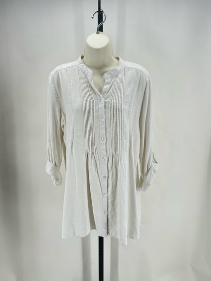 Size XXL CYNTHIA ROWLEY LINEN/VISCOSE Tunic