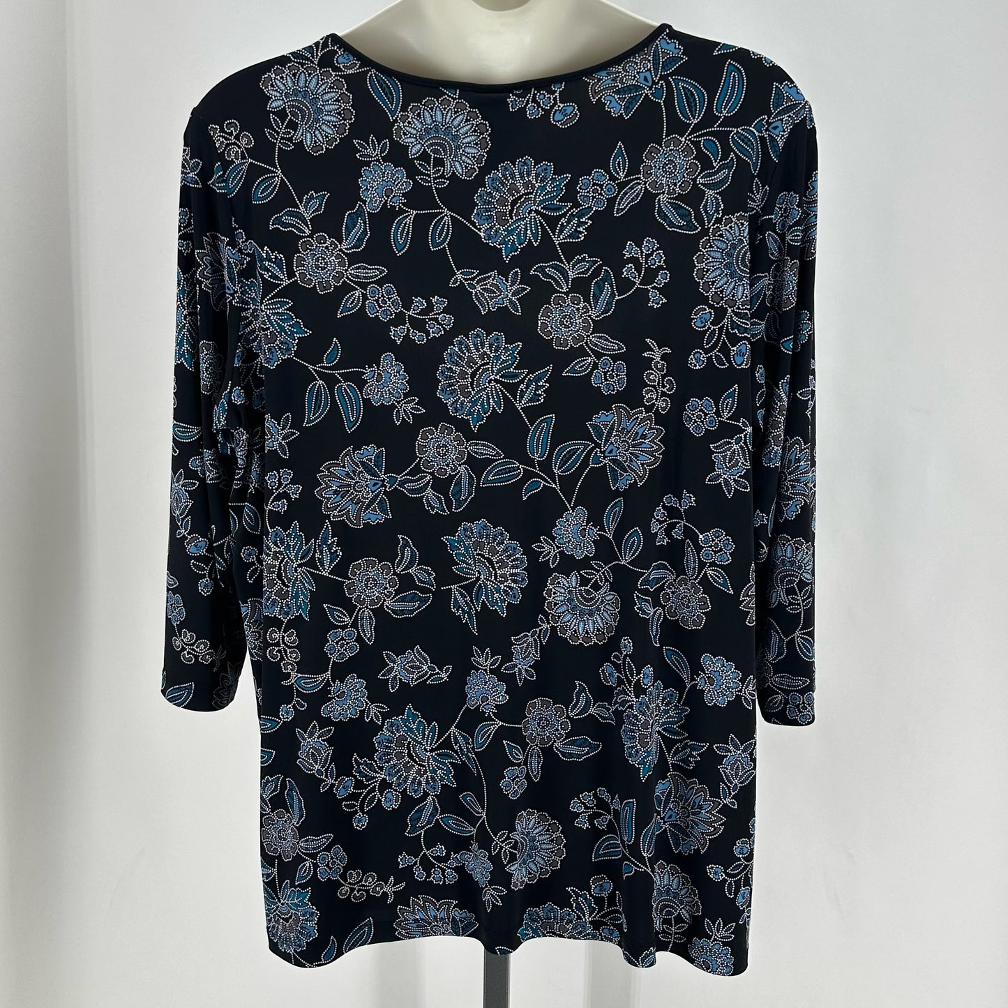 Size 2X RUBY RD FLOWERS Shirt