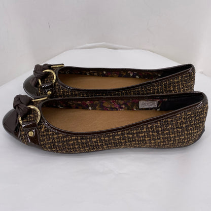 BROWN W Shoe Size 7.5 SPERRY Flats