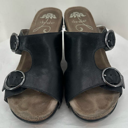 Black W Shoe Size 8.5 DANSKO Sandals