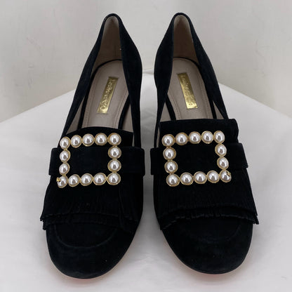 Black W Shoe Size 6.5 LOUISE ET CIE Loafer