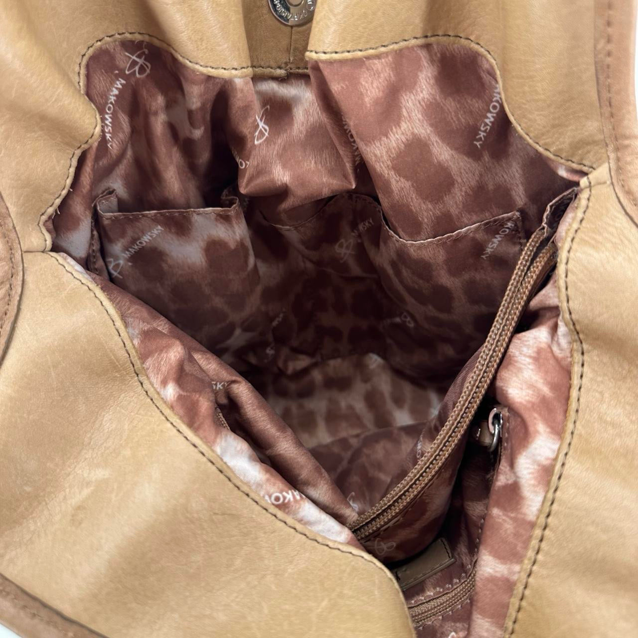 Tan B MAKOWSKY Shoulder Bag