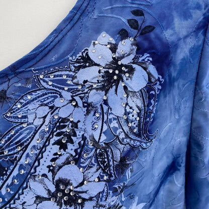 Size PLUS SHANNON FORD NY Paisley Shirt