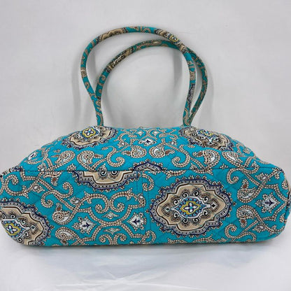 Aqua VERA BRADLEY FABRIC Tote