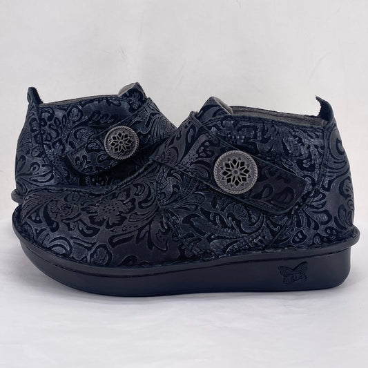 Black W Shoe Size 37 ALEGRIA shooties/booties