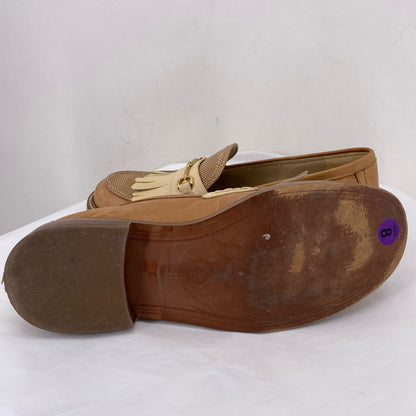 Tan W Shoe Size 8 SAM EDDELMAN Loafer