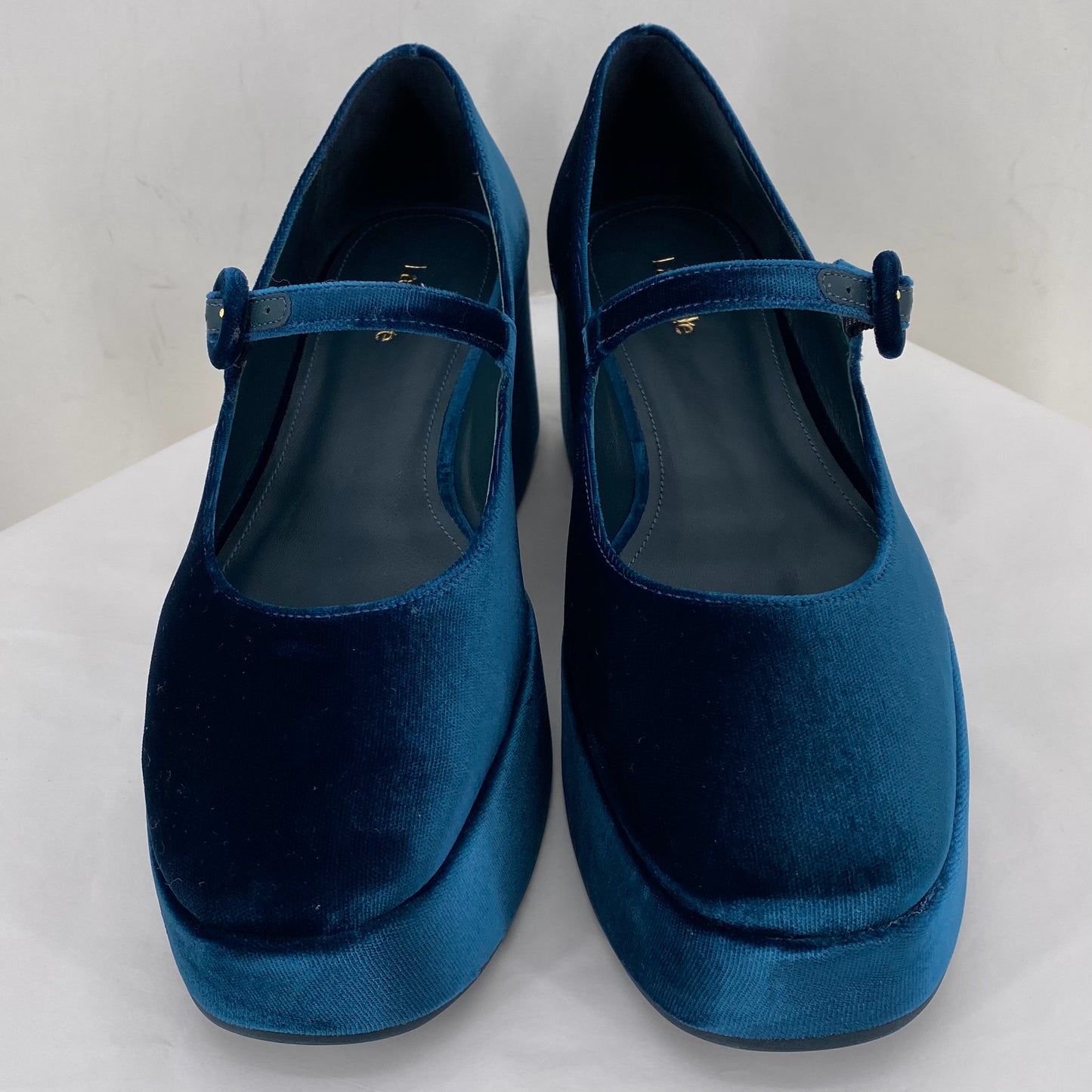 DARK TEAL GREEN W Shoe Size 9.5 Flats