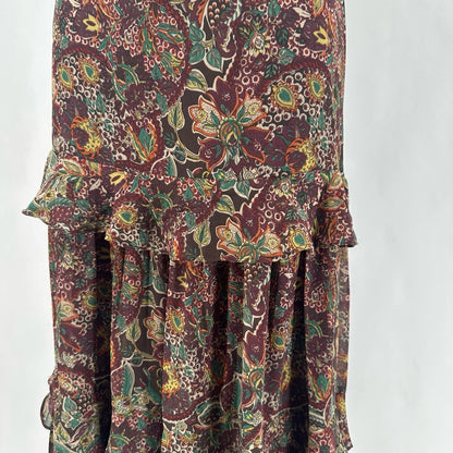 Size 8 RALPH LAUREN FLOWERS Skirt