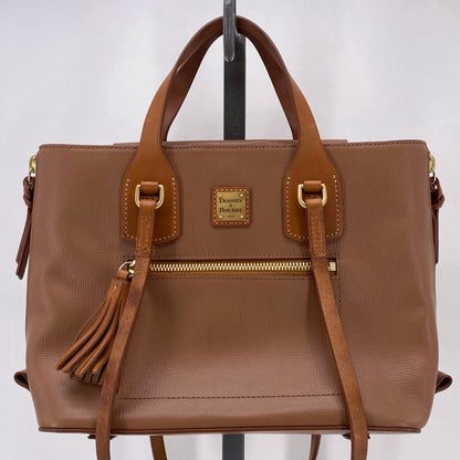 BROWN DOONEY & BOURKE Leather Satchel