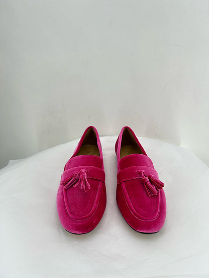 FUSCHIA W Shoe Size 8.5 J CREW Loafer