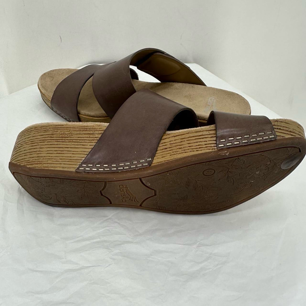 BROWN W Shoe Size 40 DANSKO Sandals