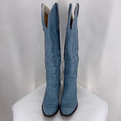 Blue W Shoe Size 9 NO TAG Boots