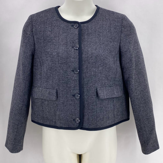 Size 14 J CREW Chevron Jacket
