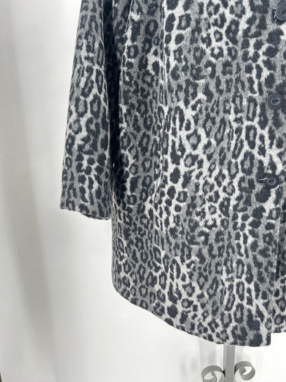 Size 24 ELLOS Animal Print Coat