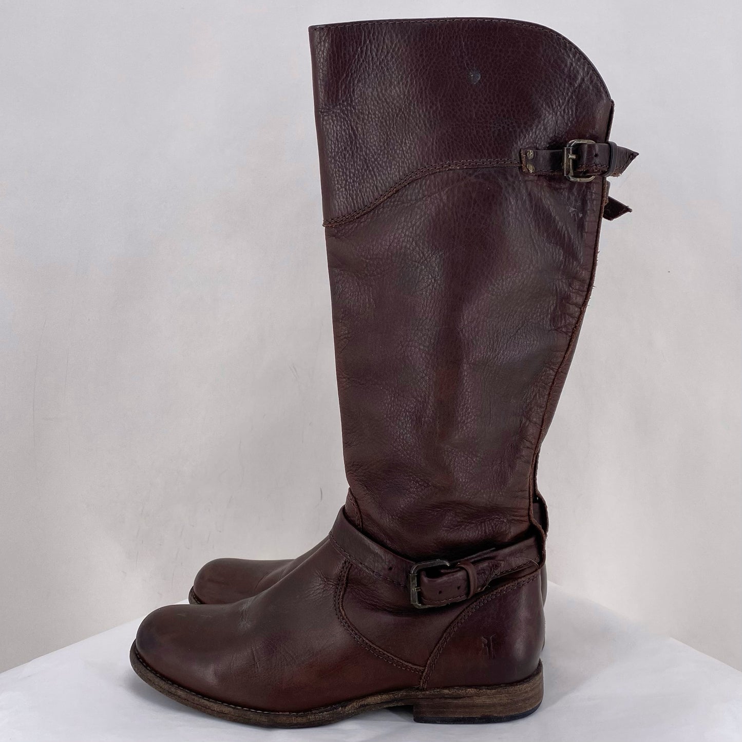 BROWN W Shoe Size 8 FRYE Boots