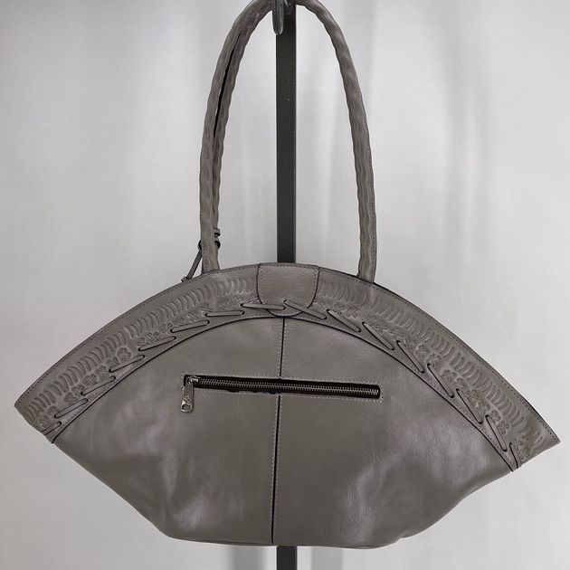 Gray PATRICIA NASH Leather Tote