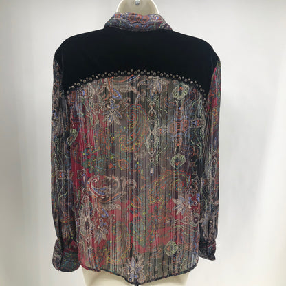 Size S ZARA Paisley Shirt