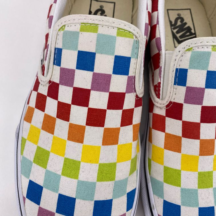 Multi-Color W Shoe Size 9.5 VANS Flats