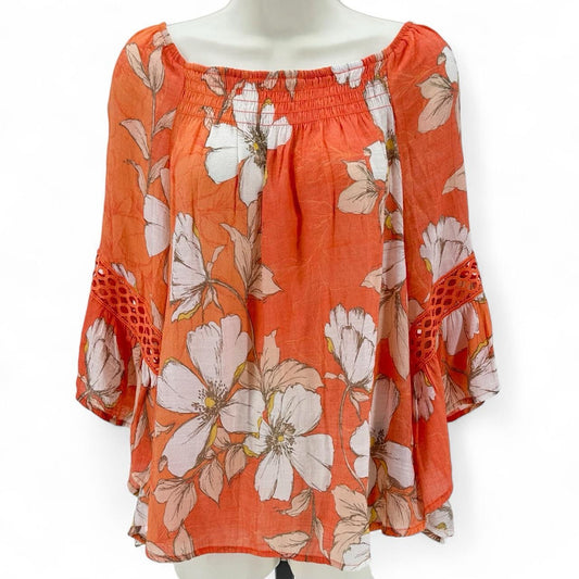 Size L UNIQUE SPECTRUM FLOWERS Shirt