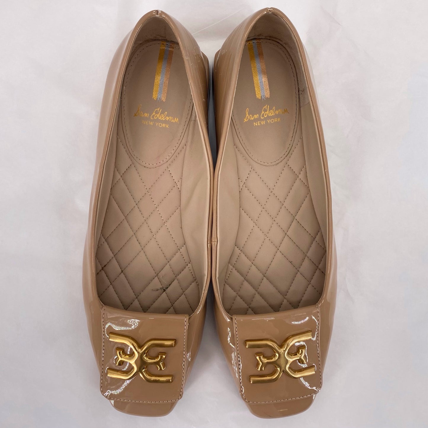 BROWN W Shoe Size 8.5 SAM EDDELMAN Flats