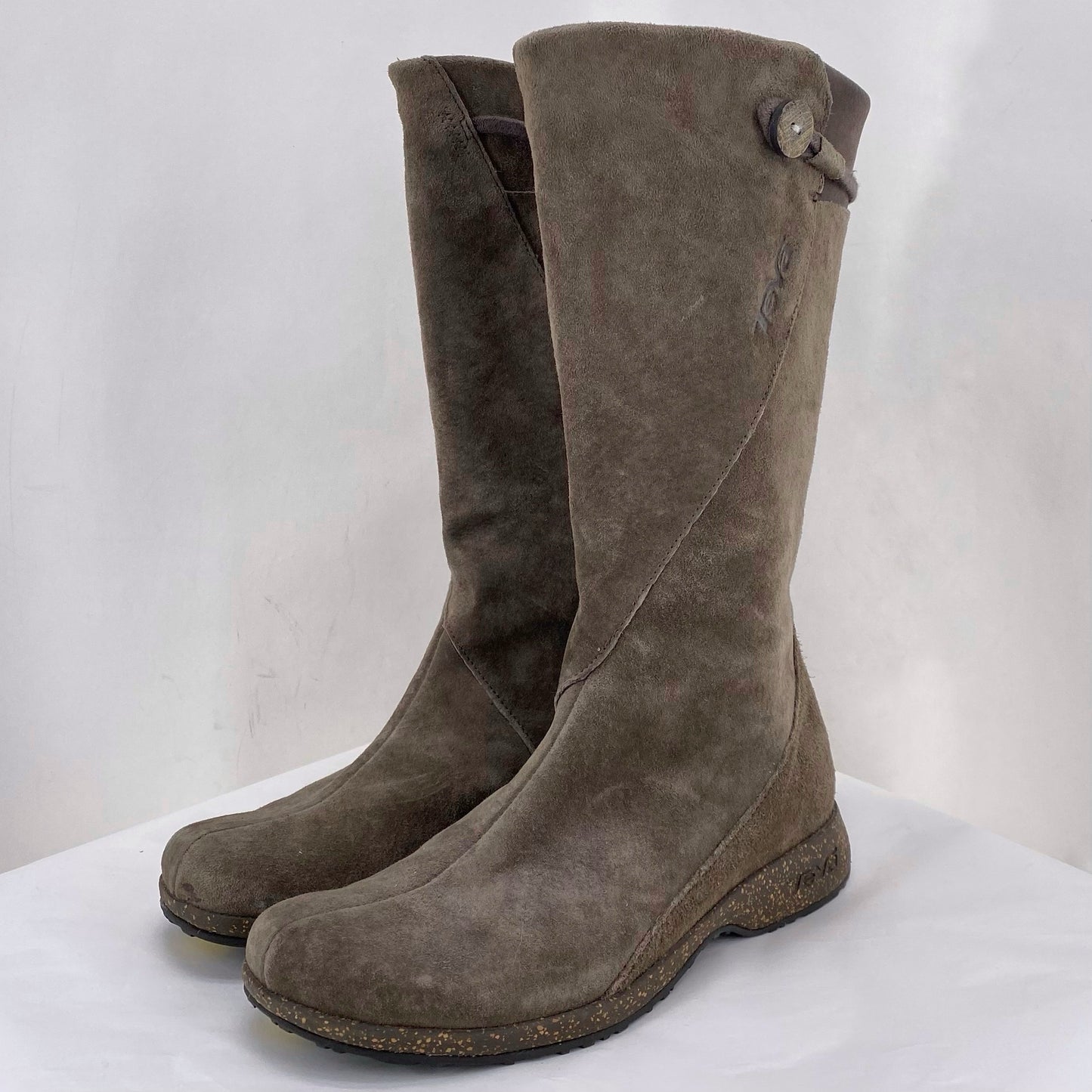 BROWN W Shoe Size 7 TEVA Boots