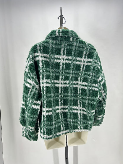 Size S ZARA Plaid Coat