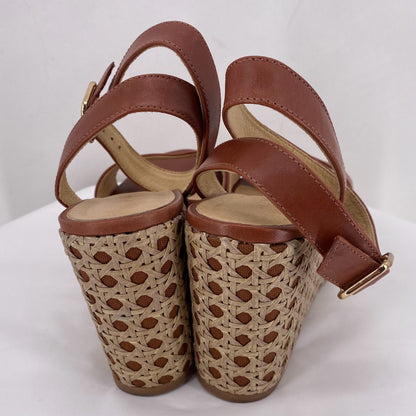 REDDISH BROWN W Shoe Size 8.5 Jack Rogers Wedge