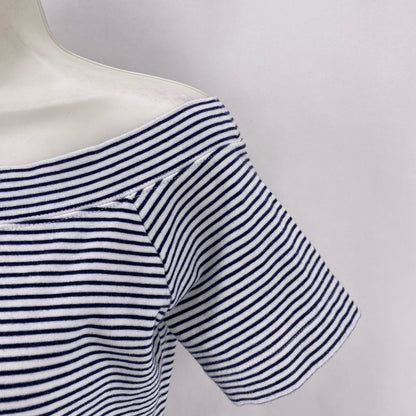 Size M J CREW Stripe Shirt
