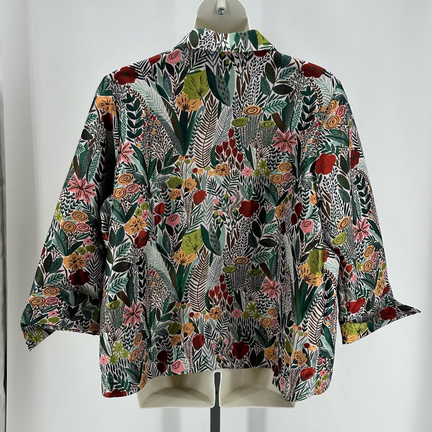 Size 2X WYNNE FLOWERS Blazer