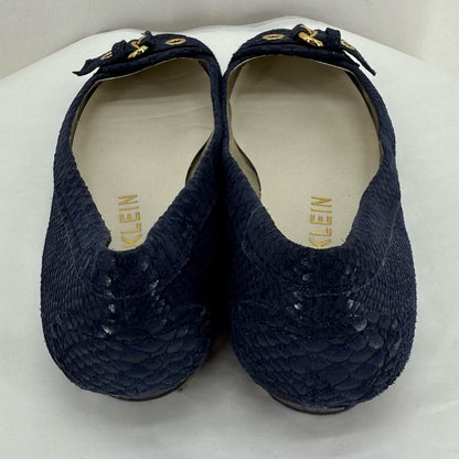 Navy W Shoe Size 9 ANNE KLEIN Flats