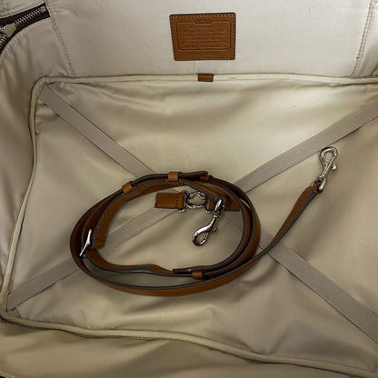 LT BEIGE COACH Weekender