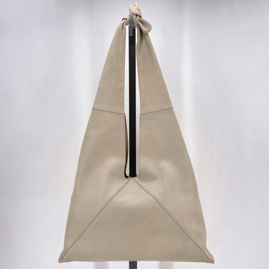 Tan HOBO Leather Shoulder Bag