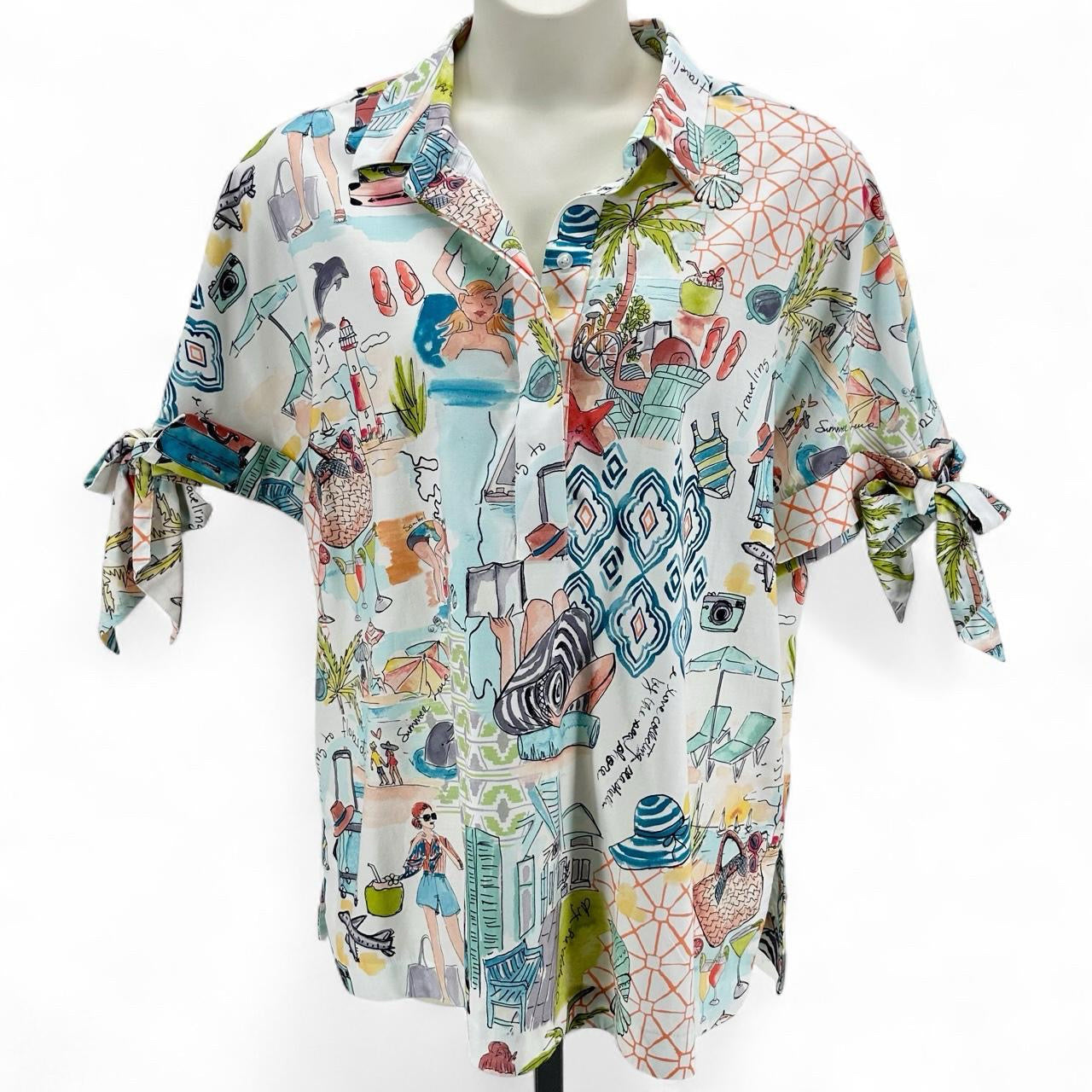 Size 4 CHICO'S Shirt