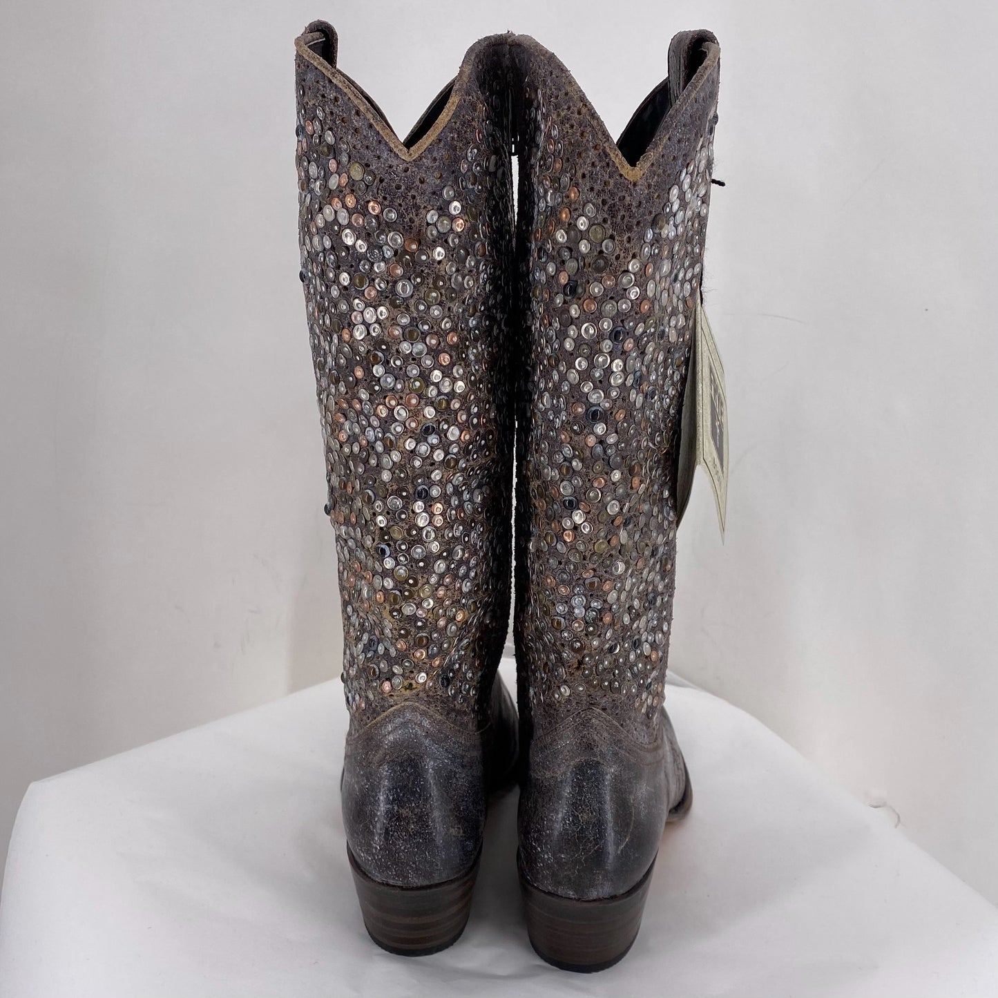 BROWN W Shoe Size 8 FRYE Boots