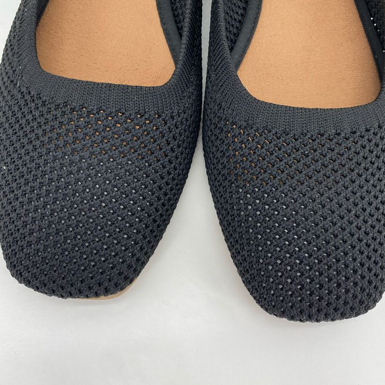 Black W Shoe Size 9.5 LUCKY BRAND Flats