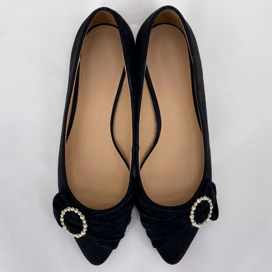 Black W Shoe Size 7.5 LOFT Flats