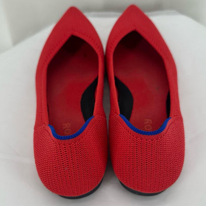 Red W Shoe Size 8.5 ROTHY'S Flats