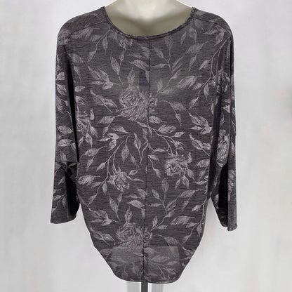 Size XL WHITE HOUSE BLACK FLOWERS Shirt