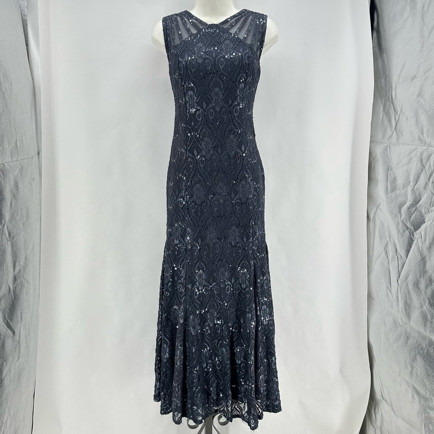 Size 6 R&M RICHARDS Lace Mother of Bride Dress