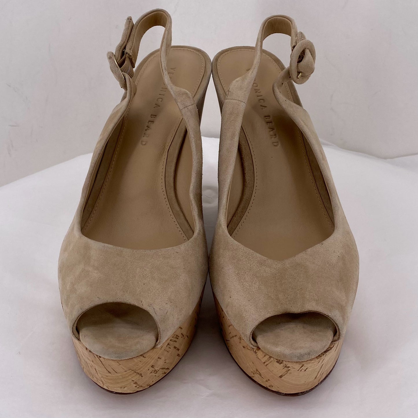 Tan W Shoe Size 8 VERONICA BEARD Wedge