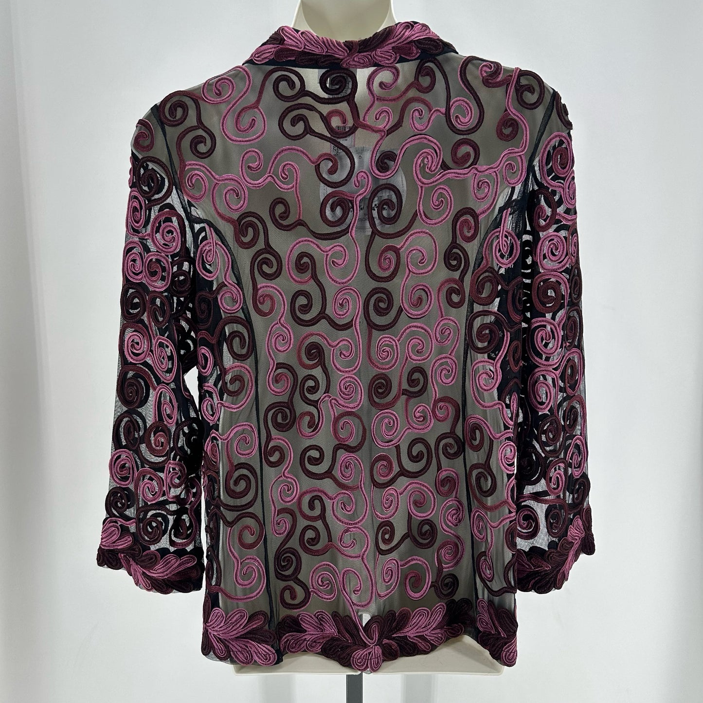 Size 1X PARSLEY & SAGE SWIRL Jacket