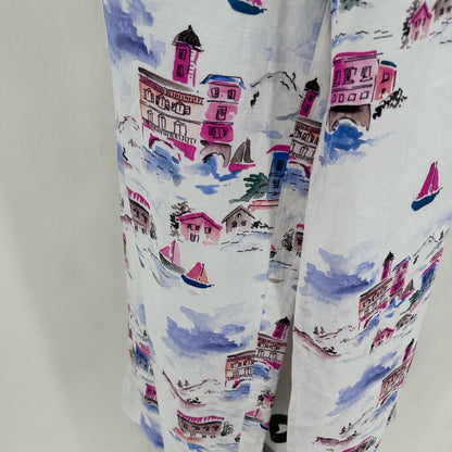 Size 4 REBECCA VALLANCE Linen SCENIC Pants
