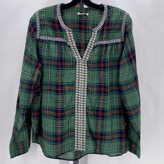 Size 16 J CREW Plaid Shirt