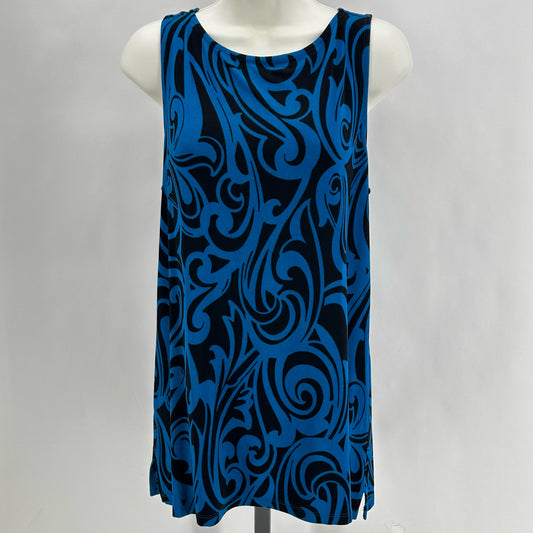 Size 1 CHICO'S TRAVELERS SWIRL Shirt