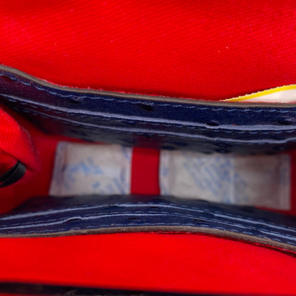 Blue DOONEY & BOURKE Leather Ostrich Wallet