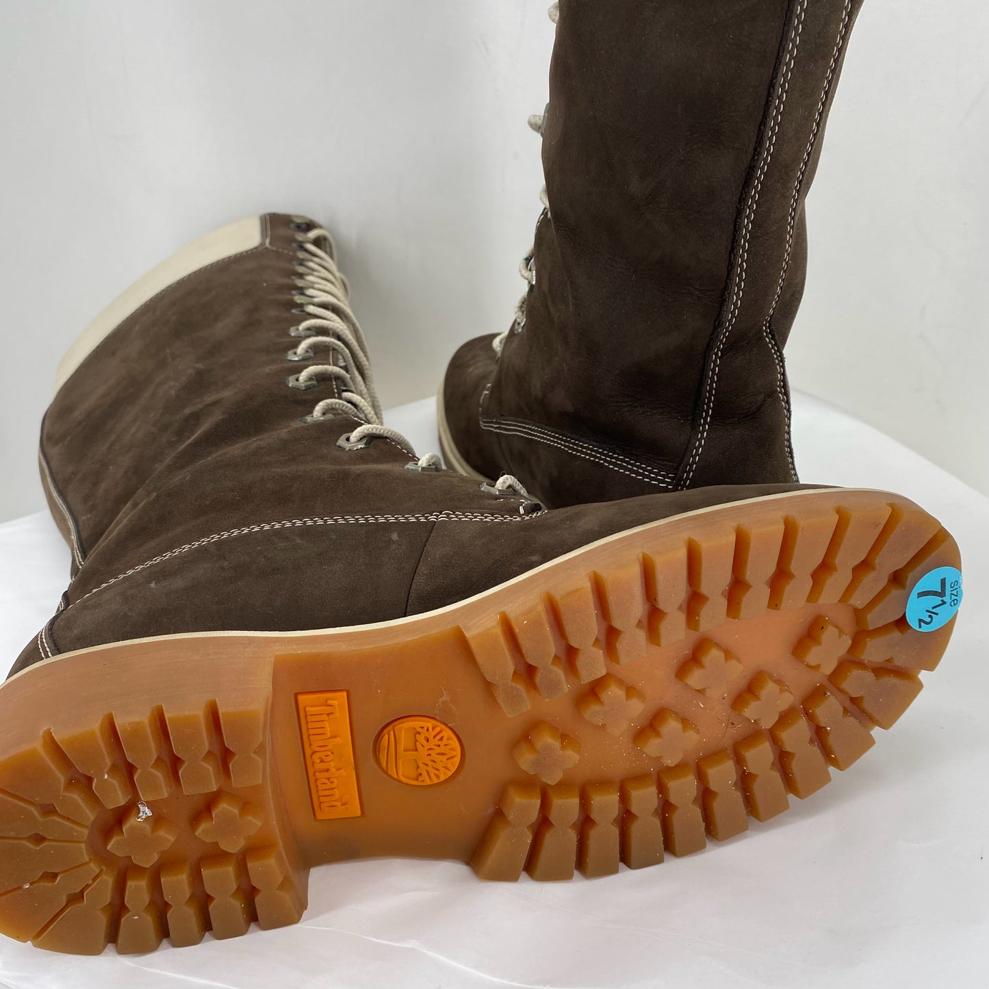 DARK BROWN W Shoe Size 7.5 TIMBERLAND Boots